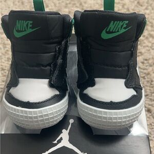 Jordan 1 Lucky Green crib shoes